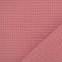 Wafeldoek Ariana, oudroze