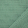 Tissu nid d’abeille gaufré mini, vert pâle