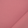 Tissu nid d’abeille gaufré mini, vieux rose foncé