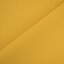Tissu nid d’abeille gaufré mini, jaune maïs