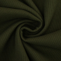 Tissu nid d’abeille gaufré mini, vert olive