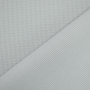 Tissu nid d’abeille gaufré mini, gris argent