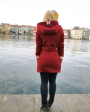Walkloden kardinaalrood