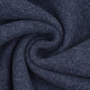 Walkloden gemêleerd, donkerblauw