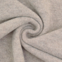 Tissu loden id. laine bouillie, beige clair chiné