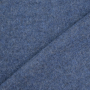 Tissu loden id. laine bouillie, bleu fumée chiné