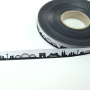 Ruban tissu tissé, 1,6cm, Skyline Cologne, noir-blanc