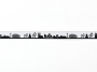 Woven ribbon My home skyline MUNICH black / white
