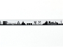 Geweven band Mijn thuis skyline RUHRPOTT zwart / wit
