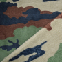 Wellnessfleece Camouflage, groen