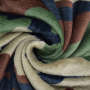 Wellnessfleece Camouflage, groen