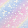 Wellnessfleece Glow in the Dark Rainbow Unicorn