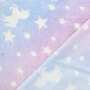 Wellnessfleece Glow in the Dark Rainbow Unicorn