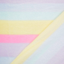 Wellnessfleece Rainbow Stripes, veelkleurig