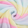 Wellnessfleece Rainbow Stripes, veelkleurig