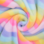 Wellnessfleece Rainbow Waves, veelkleurig