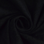 Tissu suédine faux daim nubuck, noir