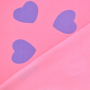 Wintersweat Big Hearts, lichtfuchsia