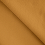 Tissu sweat molleton, jaune curry