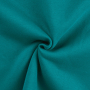 Tissu sweat molleton, bleu pétrole clair