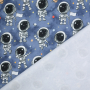 Wintersweat Kleiner Astronaut, jeansblau