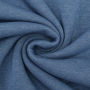 Wintersweat gemêleerd, helderblauw