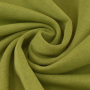 Tissu sweat molleton uni, vert olive clair