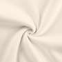 Tissu sweat molleton, blanc cassé