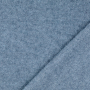 Wollen Bouclé licht, jeansblauw gemêleerd