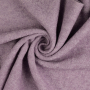 Tissu lainage aspect légèrement bouclé, mauve chiné