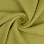 Tissu lainage aspect légèrement bouclé, vert mousse