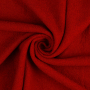 Wollen Bouclé licht, signaalrood
