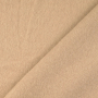 Tissu laine vierge uni, beige