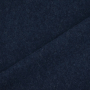 Tissu laine vierge uni, bleu foncé