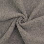 Tissu laine vierge uni, gris