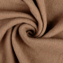 Tissu laine vierge uni, marron moyen