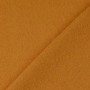 Wollen fleece uni, okergeel