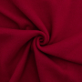 Tissu laine vierge uni, rouge