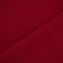 Tissu laine vierge uni, rouge