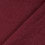 Tissu laine vierge uni, lie de vin