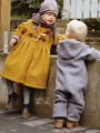 Tissu loden id. laine bouillie, ocre