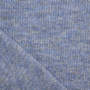 Gebreide stof met wol, blauw gemêleerd