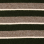 Tissu laine mélangée maille tricot rayé Colour Stripes, vert