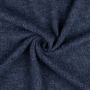 Wool knitted fabric, dark blue