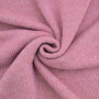 Tissu laine mélangée maille tricot, rose chiné