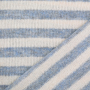 Wollstrickstoff Stripes, blau