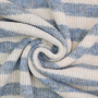 Wollstrickstoff Stripes, blau