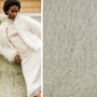 Faux fur Fibre Mood, grey white