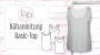 Ebook patron top basic femme Lillesol & Pelle, en allemand