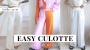 E-book Make it yours Culotte, Duits